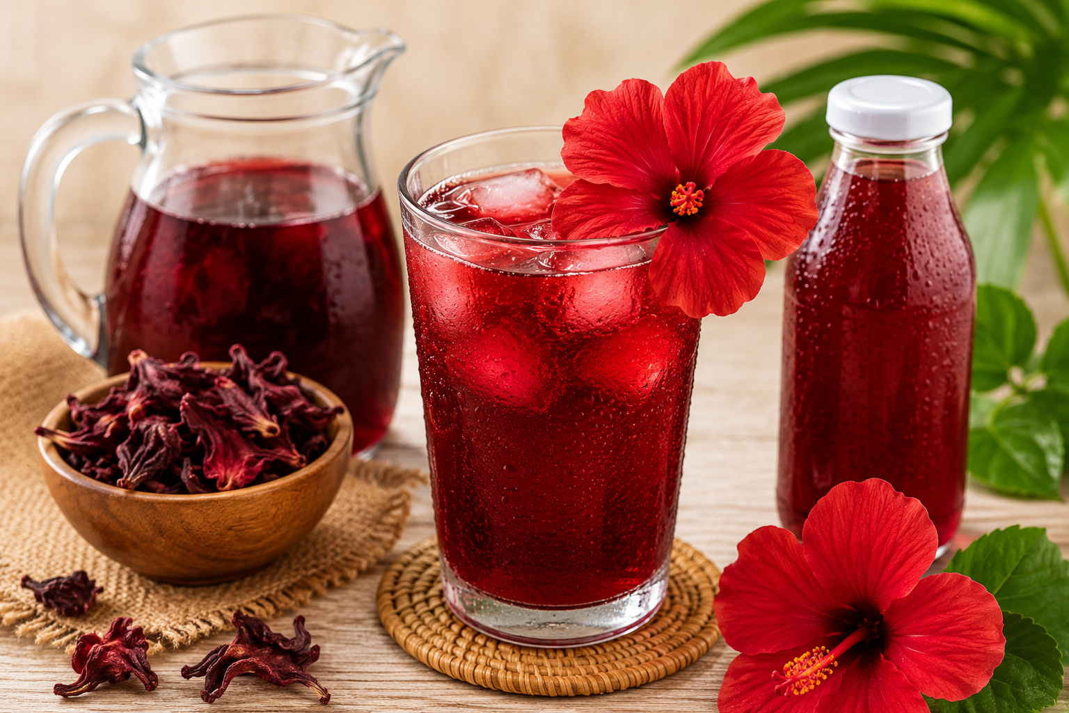 Jus d'hibiscus